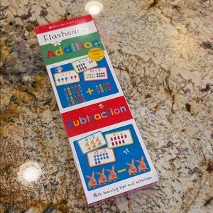 FREE SCHOLASTIC Flashcards Addition and Subtraction NEW